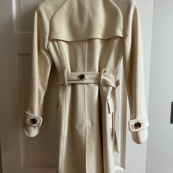 BANANA REPUBLIC WOOL BLEND TRENCH COAT - Picture 2 of 11